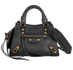 Neo Classic Mini, Leather, Black, 528147, S, 3*